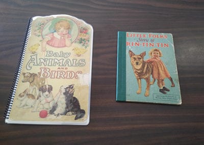 Childhood book restoration
